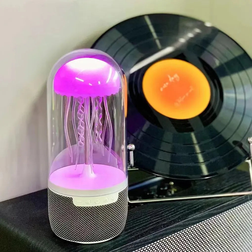 Lámpara LED Medusa Parlante Bluetooth (Multicolor)